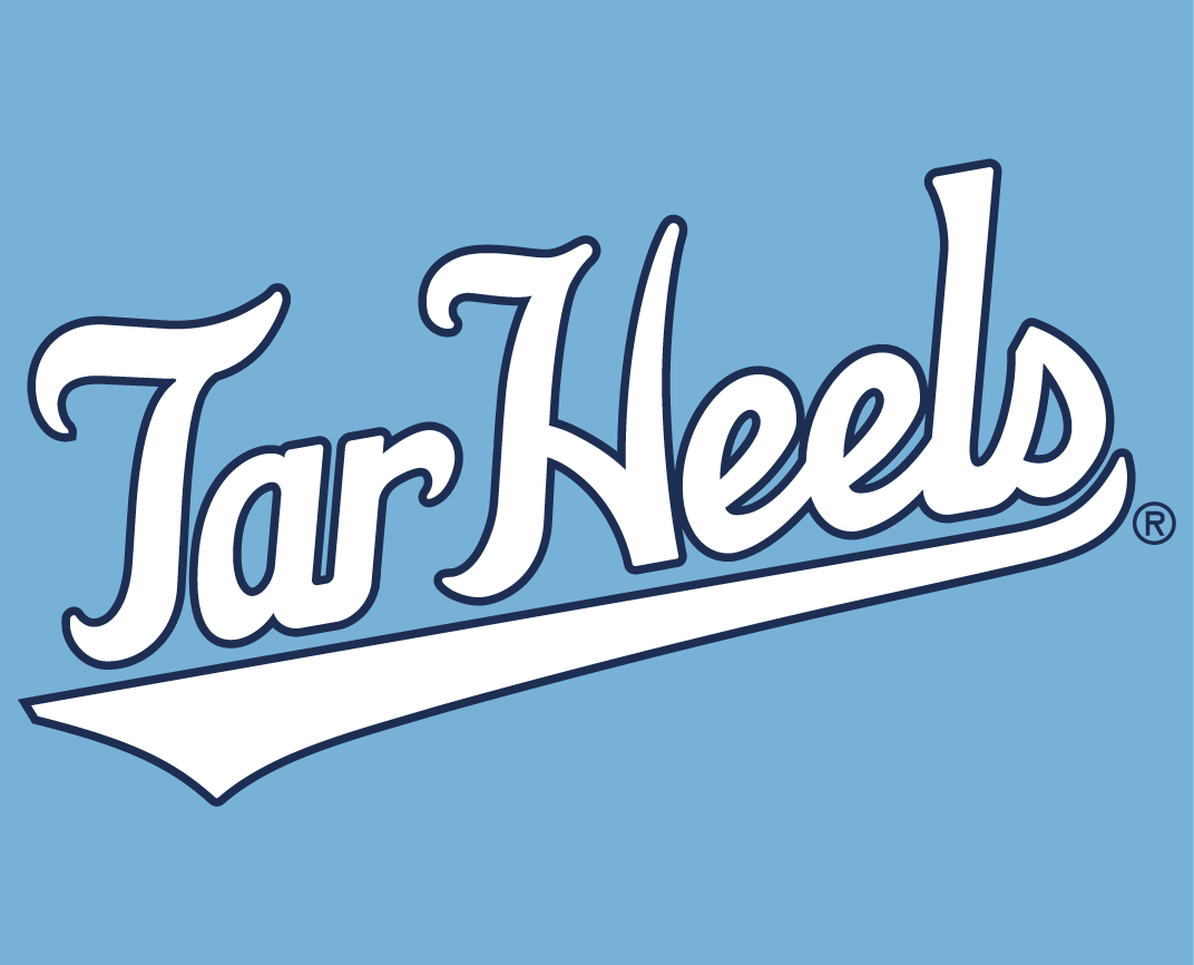 North Carolina Tar Heels 2015-Pres Wordmark Logo v11 DIY iron on transfer (heat transfer)